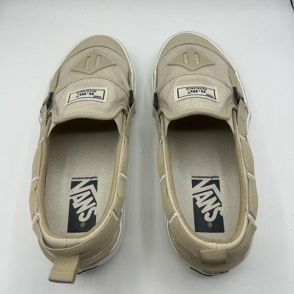 Vans X Nicole McLaughlin Rucksack Slip-On Women Shoe Sand Color Size 7 US New - Picture 6 of 12